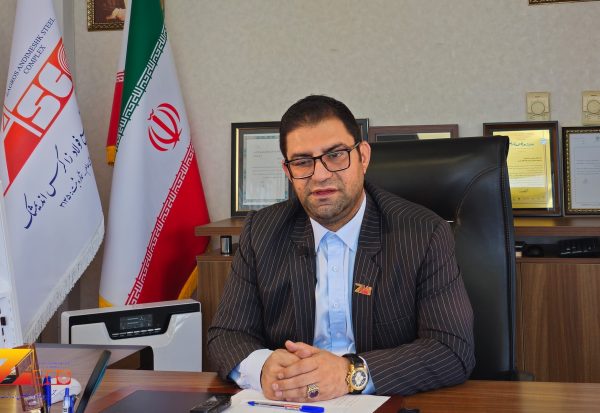 مهندس رضا شریفی مدیرعامل مجتمع فولاد زاگرس