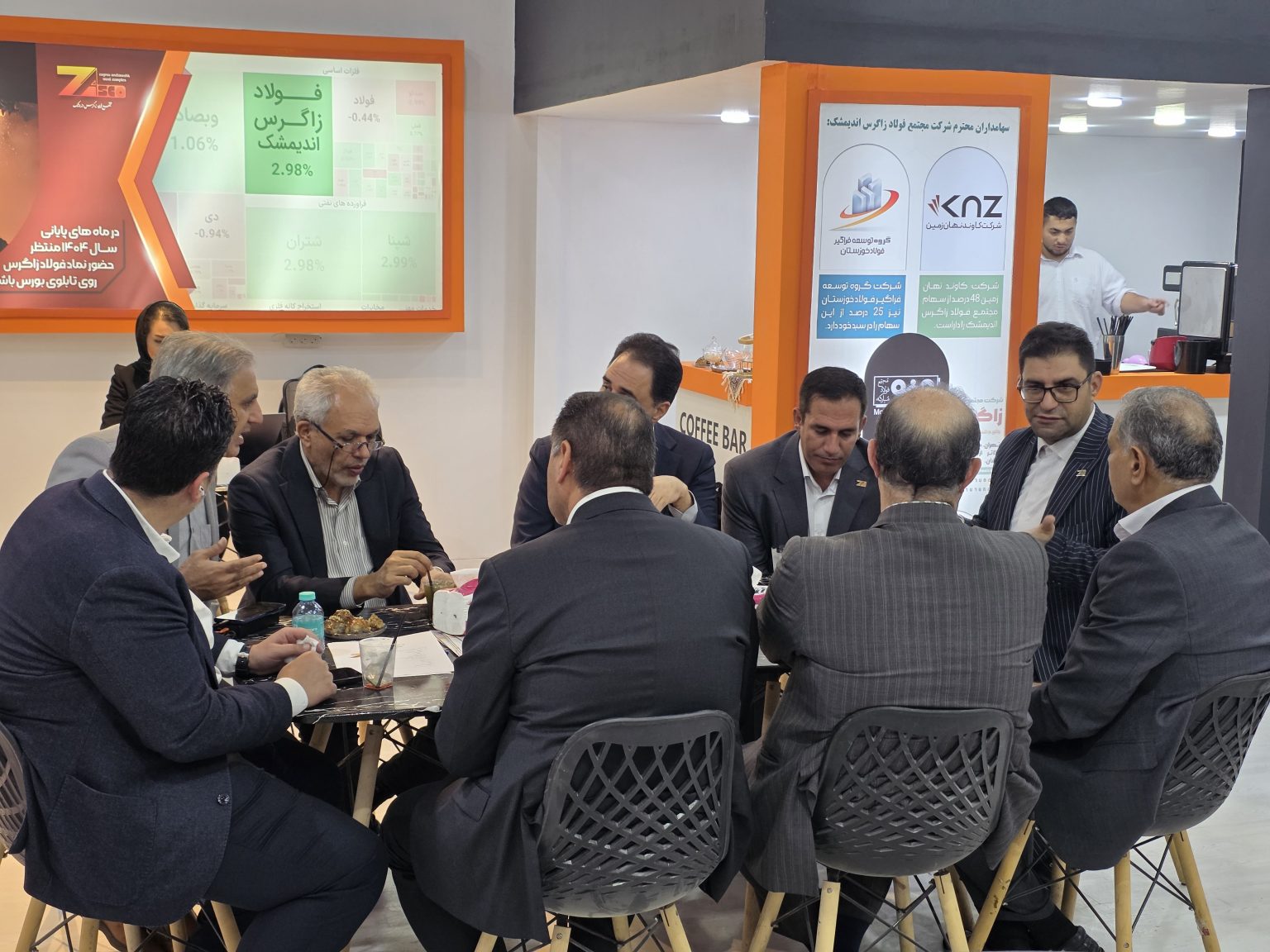 فولاد زاگرس اندیمشک در نمایشگاه فولاد 404، چشمانداز تولید و تأمین مالی نوین خود را ارائه کرد